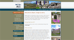 Desktop Screenshot of diseart.ie